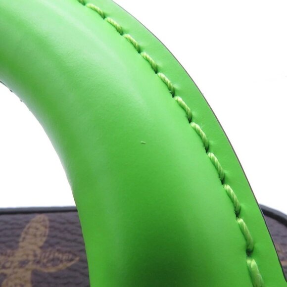 LOUIS VUITTON Vertical Box Trunk Monogram Green M59664 - Picture 12 of 16